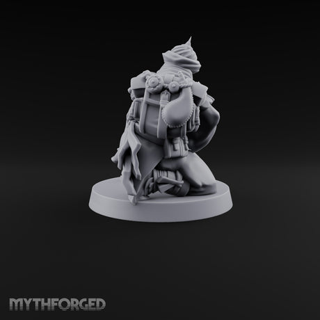 No Breath Breaks Formation Human Gas-Masked Soldier C — Gasmask