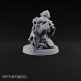 No Breath Breaks Formation Human Gas-Masked Soldier C — Mask