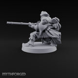 No Breath Breaks Formation Human Gas-Masked Soldier C — Mask