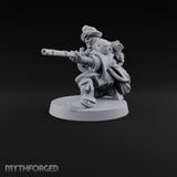 No Breath Breaks Formation Human Gas-Masked Soldier C — Mask