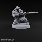 No Breath Breaks Formation Human Gas-Masked Soldier C — Respirator