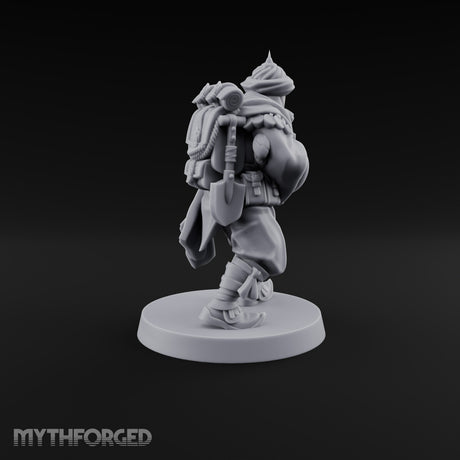No Breath Breaks Formation Human Gas-Masked Soldier D — Gasmask