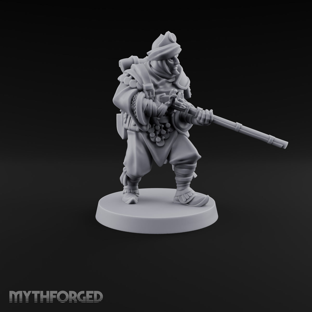 No Breath Breaks Formation Human Gas-Masked Soldier D — Mask