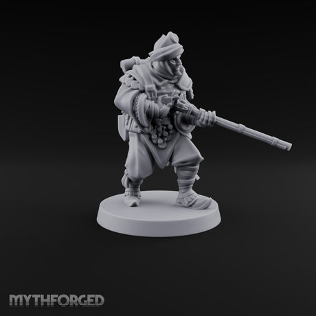 No Breath Breaks Formation Human Gas-Masked Soldier D — Mask