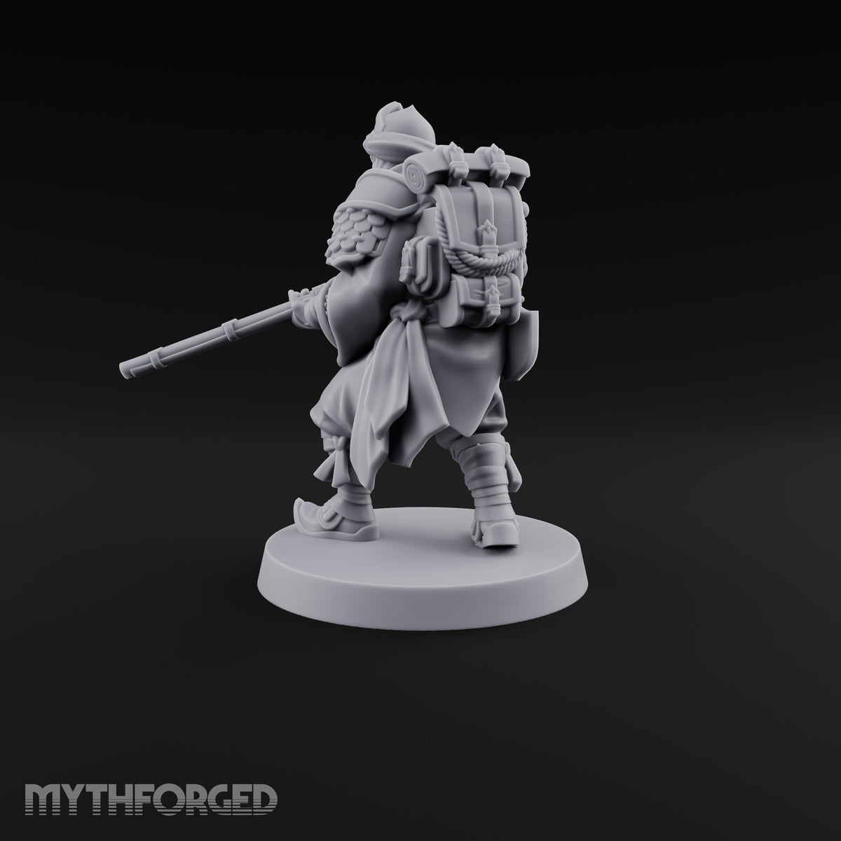 No Breath Breaks Formation Human Gas-Masked Soldier D — Mask