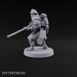 No Breath Breaks Formation Human Gas-Masked Soldier D — Mask