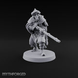No Breath Breaks Formation Human Gas-Masked Soldier D — Respirator