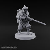 No Breath Breaks Formation Human Gas-Masked Soldier D — Respirator
