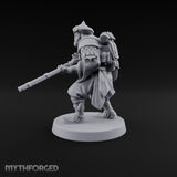 No Breath Breaks Formation Human Gas-Masked Soldier D — Respirator