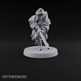 No Breath Breaks Formation Human Gas-Masked Soldier E — Mask