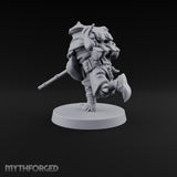 No Breath Breaks Formation Human Gas-Masked Soldier E — Respirator