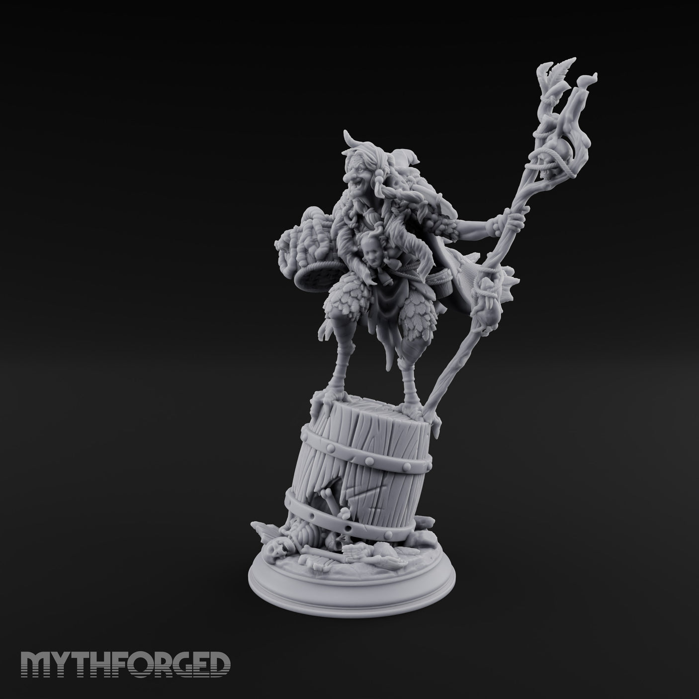 Child Snatching Baba Yaga Witch