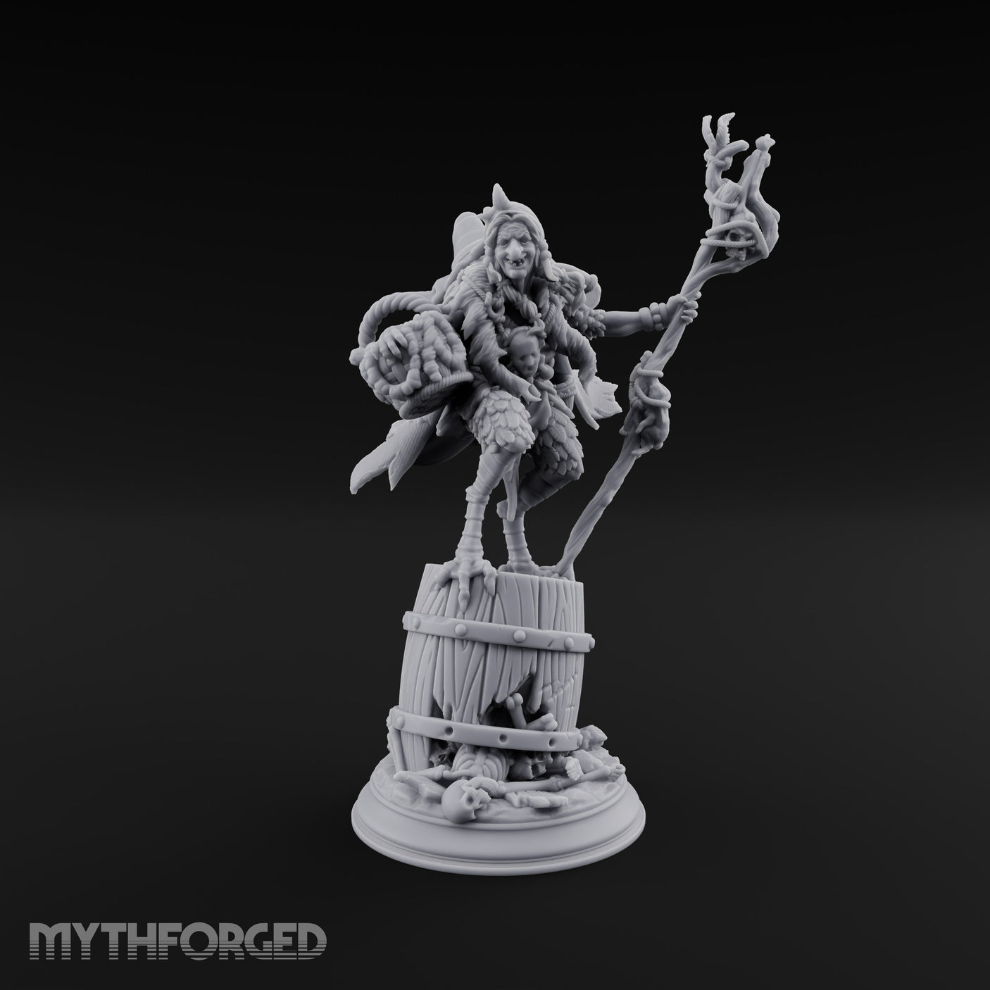 Child Snatching Baba Yaga Witch