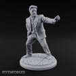 Back Off Mate Human Bodyguard Miniature for Dungeons and Dragons, Pathfinder or other TTRPGs