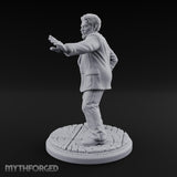 Back Off Mate Human Bodyguard Miniature for Dungeons and Dragons, Pathfinder or other TTRPGs