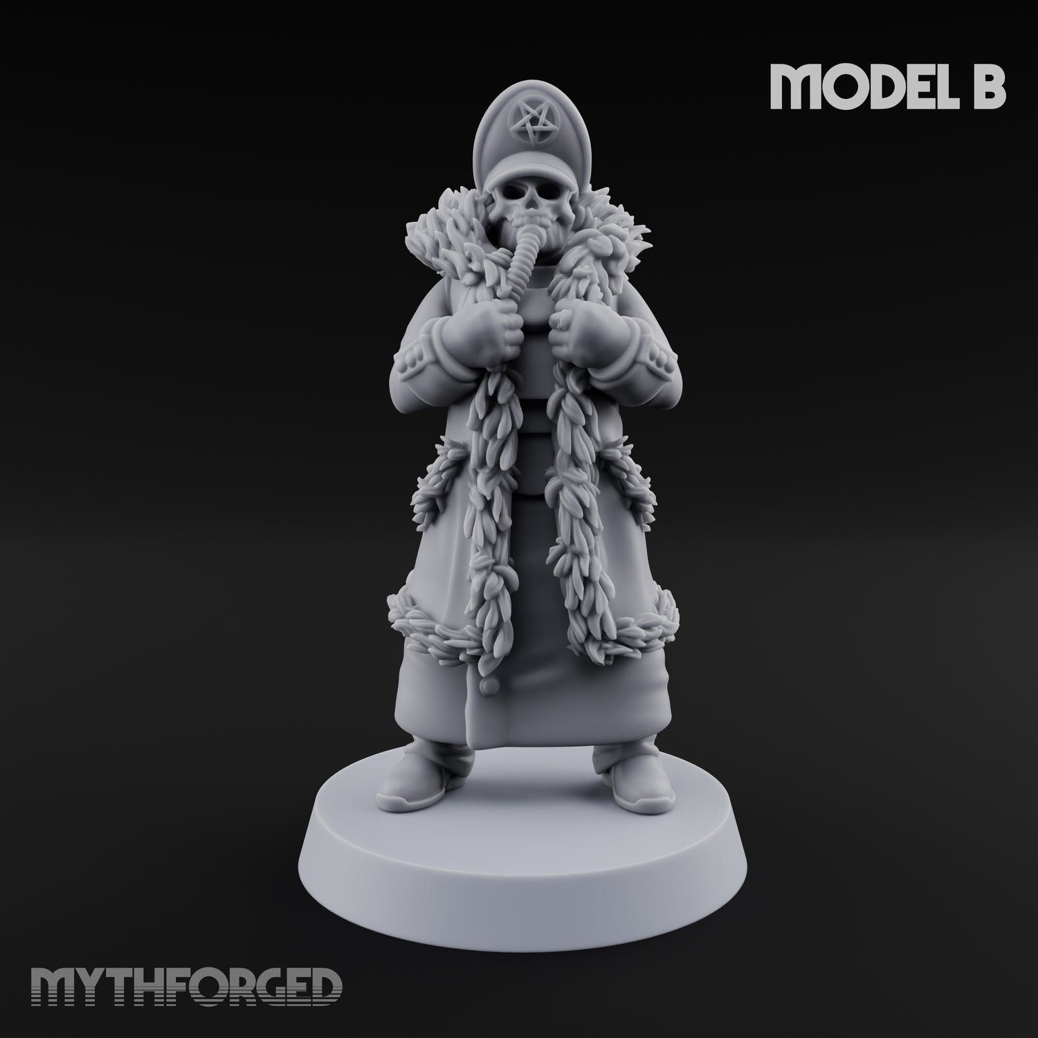 Gas-Masked Trenchcoated Troopers Miniature for Dungeons and Dragons, Pathfinder or other TTRPGs