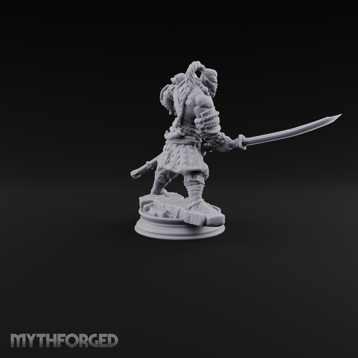 The Duel Ends Sideways Orc Blademaster