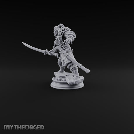 The Duel Ends Sideways Orc Blademaster