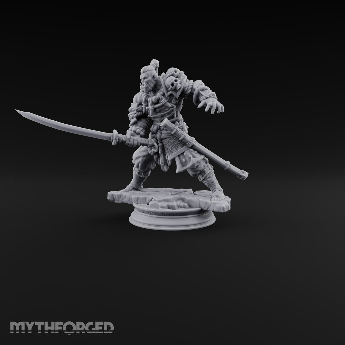 The Duel Ends Sideways Orc Blademaster