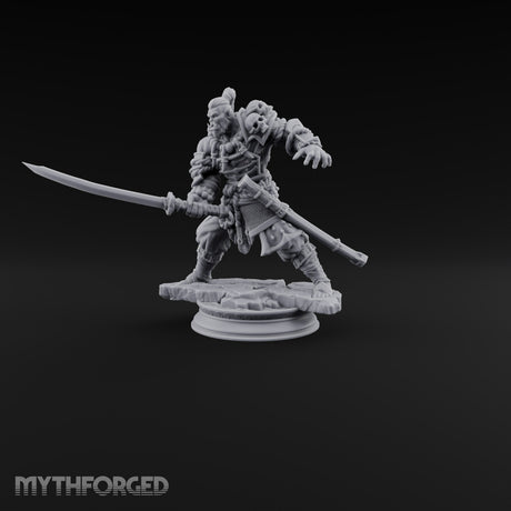 The Duel Ends Sideways Orc Blademaster