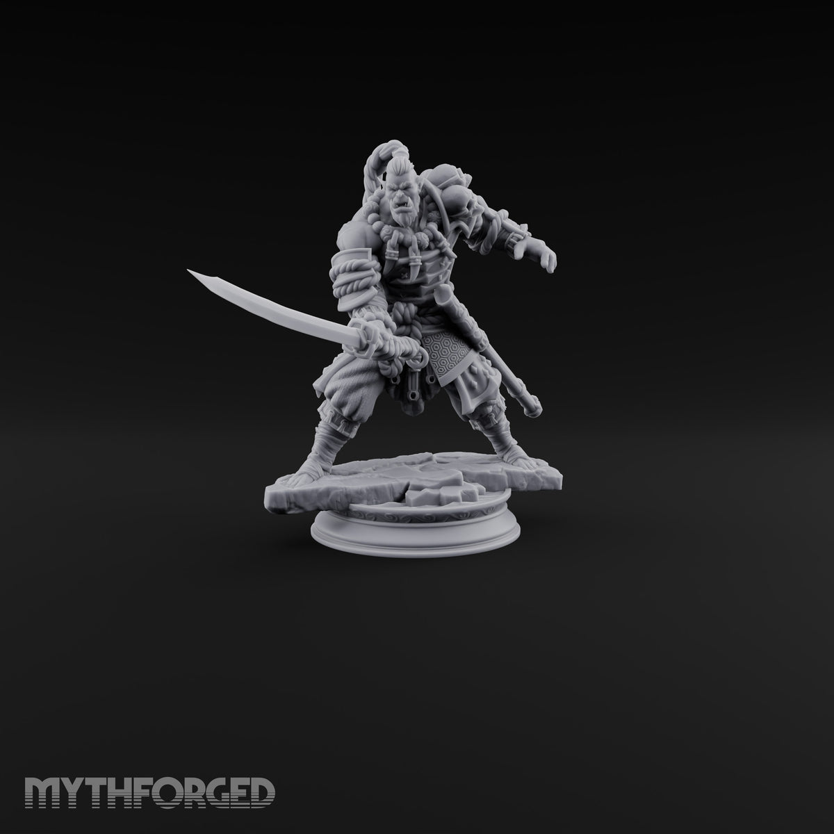 The Duel Ends Sideways Orc Blademaster