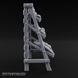 Rise and Shine, Early Birds Wooden Bakery Display Rack