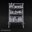Rise and Shine, Early Birds Wooden Bakery Display Rack