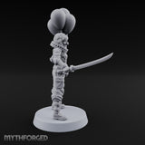 Balloon Clutching Clown Masked Villain Miniature for Dungeons and Dragons, Pathfinder or other TTRPGs