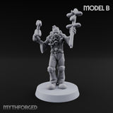 Balloon Twisting Clown Villain B Miniature for Dungeons and Dragons, Pathfinder or other TTRPGs
