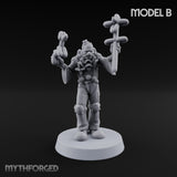 Balloon Twisting Clown Villain B Miniature for Dungeons and Dragons, Pathfinder or other TTRPGs
