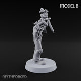 Balloon Twisting Clown Villain B Miniature for Dungeons and Dragons, Pathfinder or other TTRPGs