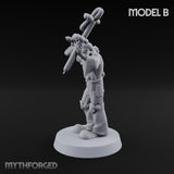 Balloon Twisting Clown Villain B Miniature for Dungeons and Dragons, Pathfinder or other TTRPGs