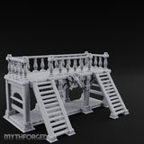Baluster-Topped Rivet-Bolted Tavern Staircase Platform gallery 2
