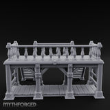 Baluster-Topped Rivet-Bolted Tavern Staircase Platform gallery 5