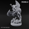 Stretching  Faerie Dragons A Miniature for Dungeons and Dragons, Pathfinder or other TTRPGs