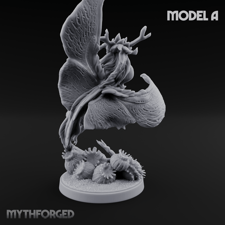 Stretching  Faerie Dragons A Miniature for Dungeons and Dragons, Pathfinder or other TTRPGs