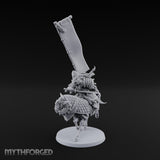 Banner Bearing Samurai Standard Bearer on Horse gallery 1