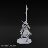 Banner Bearing Samurai Standard Bearer on Horse gallery 6