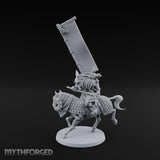 Banner Bearing Samurai Standard Bearer on Horse gallery 8