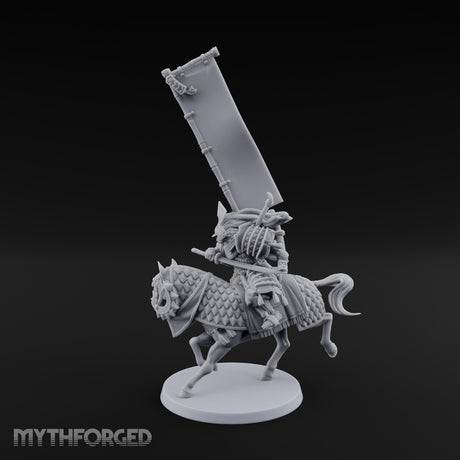 Banner Bearing Samurai Standard Bearer on Horse gallery 8