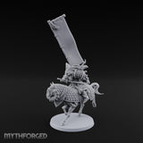Banner Bearing Samurai Standard Bearer on Horse gallery 9