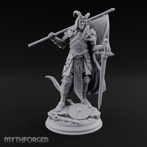 Banner Planting Human Captain — 32mm