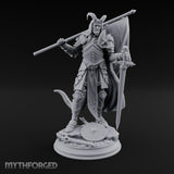 Banner Planting Human Captain — 75mm