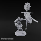 Rags Raised Dragonborn Banner Bearer