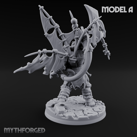 Standards Held Aloft Orc Bannermen A Miniature for Dungeons and Dragons, Pathfinder or other TTRPGs
