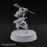Furs Still Frosted Human Barbarian B — Greataxe