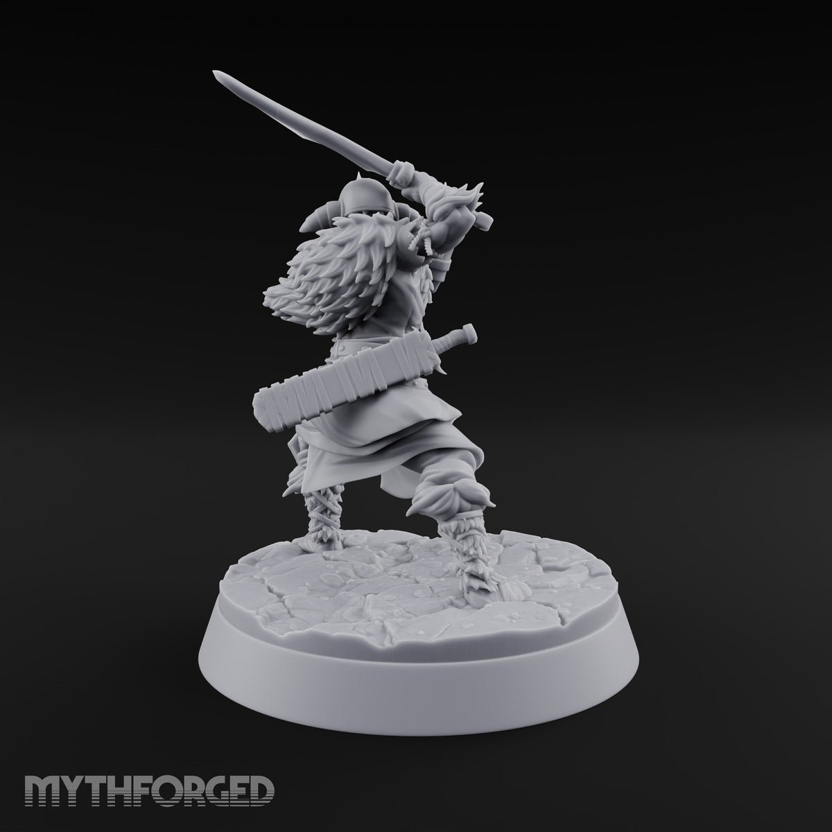 Furs Still Frosted Human Barbarian B — Greatsword