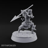 Furs Still Frosted Human Barbarians — B · Sword & Knife + Polearm + Shield & Hatchet + Dagger