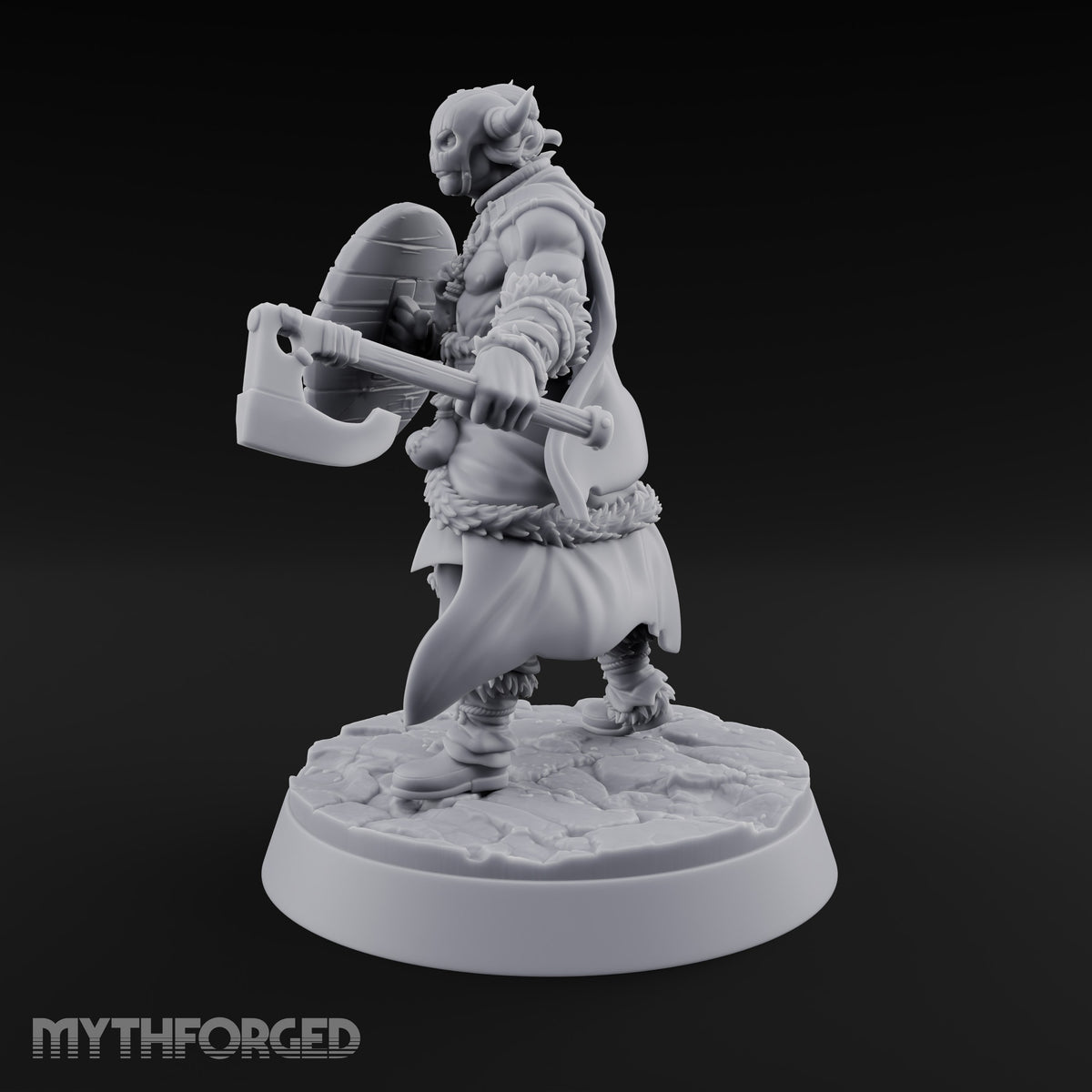 Furs Still Frosted Human Barbarian C — Shield & Hatchet