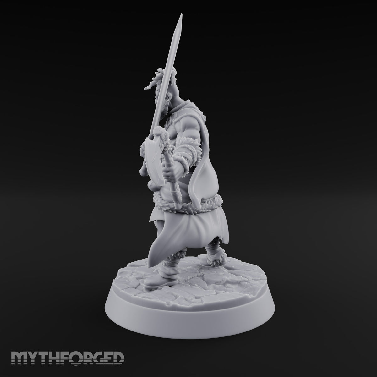 Furs Still Frosted Human Barbarian C — Sword & Axe